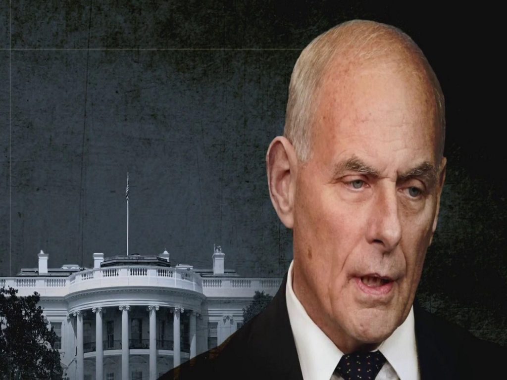 Kelly thinks he’s saving U.S. from disaster, calls Trump ‘idiot,’ say White House staffers