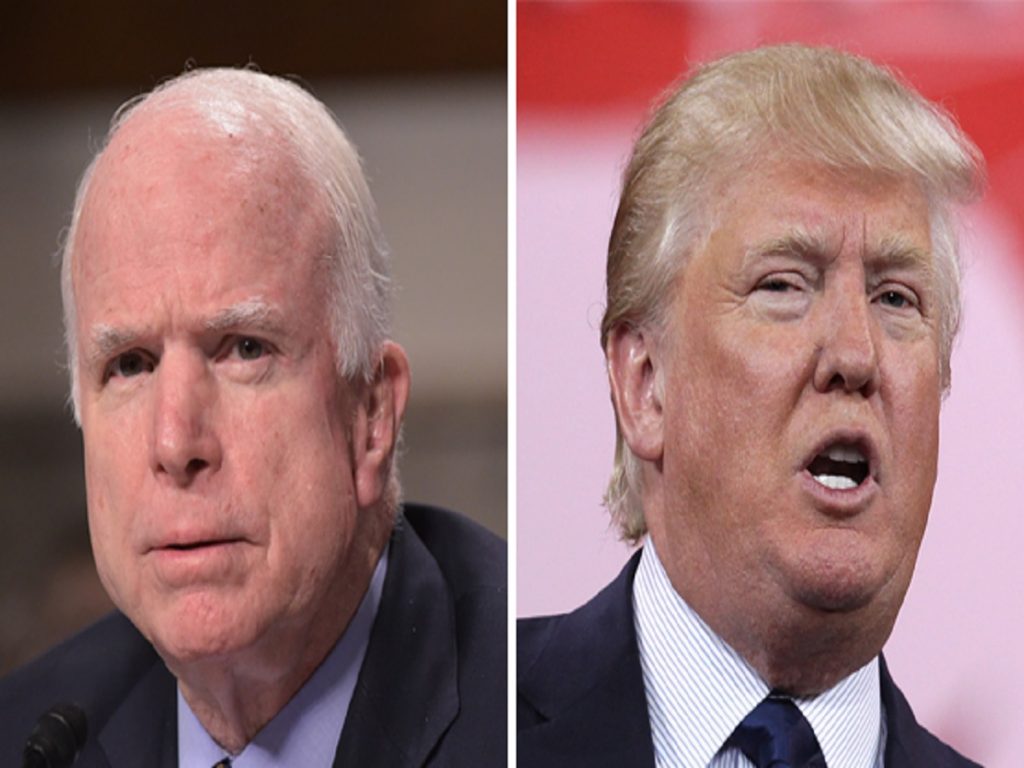 McCain torches Trump in new book: He prioritizes appearance of toughness over American values