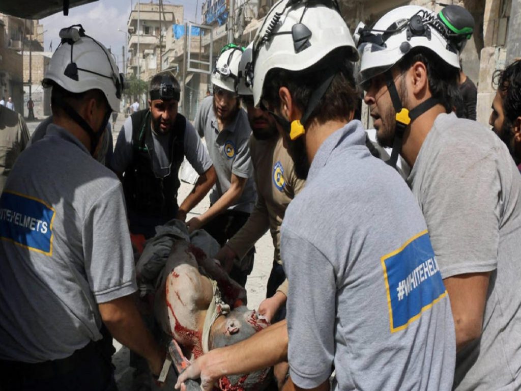 U.S. freezes funding for Syria’s “White Helmets”