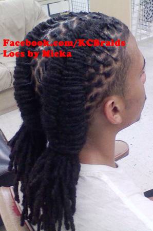 PICTURES Ladies Loc Retwist locs dreadlocks maintenance Kansas City (Kansas City, KS)