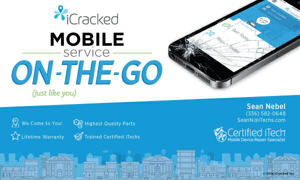 Cracked iPhone? I come to you! (albemarle)