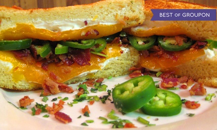 Grilled Cheese Meal and Beers for Two or Four at Cheesie's Pub & Grub (Up to 47% Off)