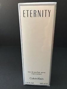 ETERNITY * Calvin Klein * Perfume for Women * 3.3 / 3.4 oz * edp * NEW IN BOX