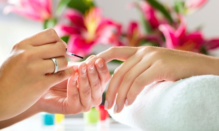 No-Chip Manicure, Spa Pedicure, or Spa Mani-Pedi at The Lashe Spot (Up to 51% Off)