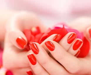 One or Two No-Chip Manicures at Hush Salon & Spa (52% Off)