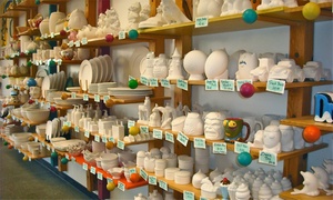 Mug-Painting Pottery Experience for One, Two, or Four at Glazed Expressions (Up to 53% Off)