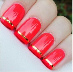 A Manicure with Nail Design from Nails By Gina (50% Off)