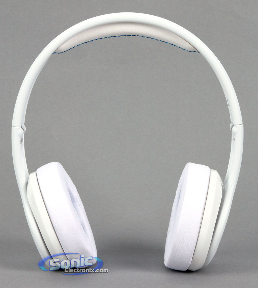 SMS Audio Street by 50 Cent Wired On-Ear Headphones with In-line Mic, White