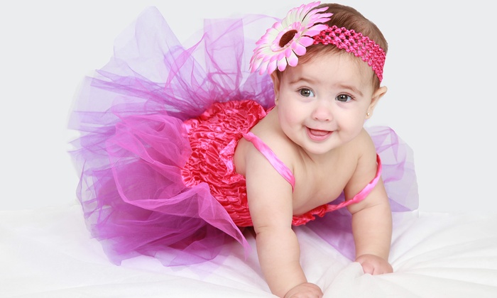 Photo Session with Photo Sheets and Optional Digital Image at Target Portrait Studios (Up to 90% Off)