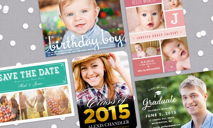 40, 70, or 100 Photo Cards from PhotoAffections (Up to 74% Off)