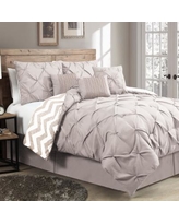 Ella and Venice Reversible Comforter Set (7-Piece)