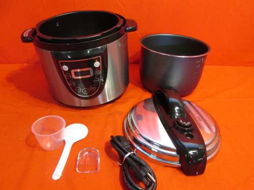 AmeriHome 6-Quart Electric Pressure Cooker