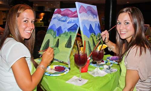Two-Hour Social Painting Event For One, Two, Or Four From ..