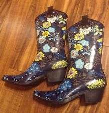 Yippy Cowboy Rubber Rain Boot