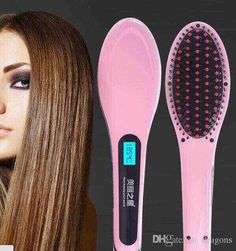 Extreme LED Straightening De-tangling Hair Brush