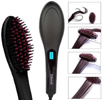 Magic Silky LED Straightening Detangling Hair Brush