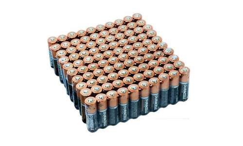 Duracell CopperTop Duralock Batteries: AA or AAA (100-Pack)