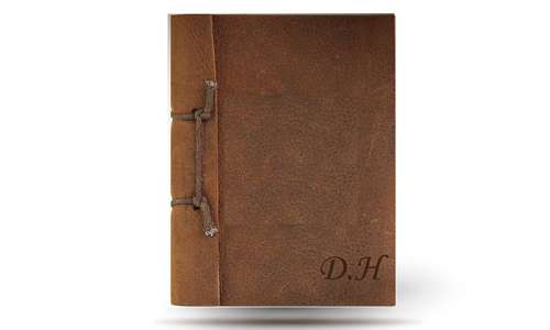 Antique Leather Brown Notebook