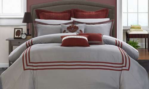 Cressie Oversized and Overfilled Hotel Comforter Set (8-Piece)