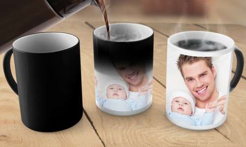 Custom Photo Mugs or Magic Mugs from Printerpix