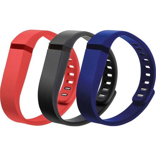 Fitbit Flex Activity and Sleep Tracker with Three Wristbands