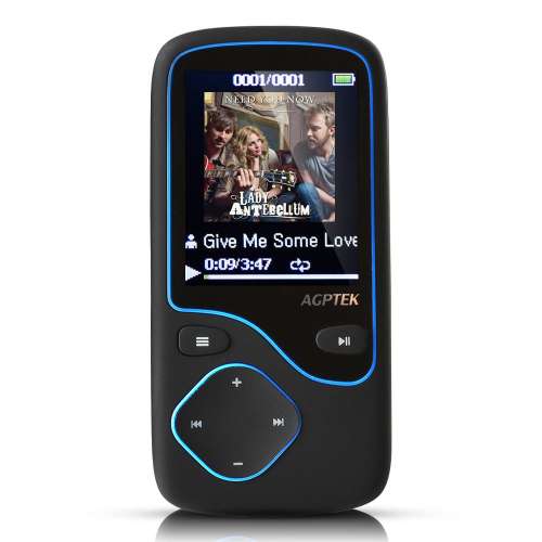 Agptek 2016 8gb 70 Hours Playback Mp3 Lossless Sound Mp3 Music Player best offer