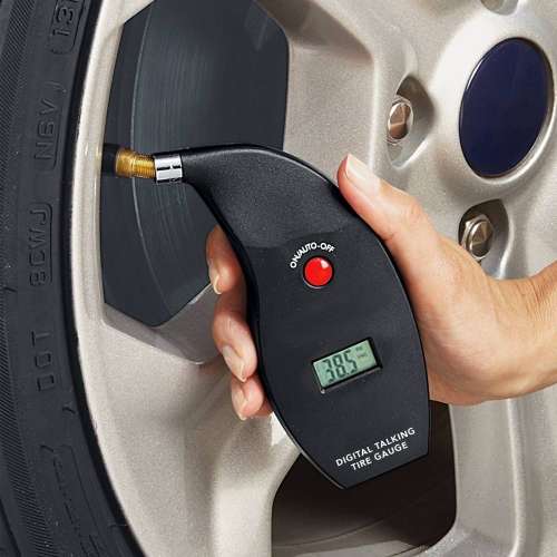 100 PSI Digital Talking Tire Gauge With LCD Display Best D..