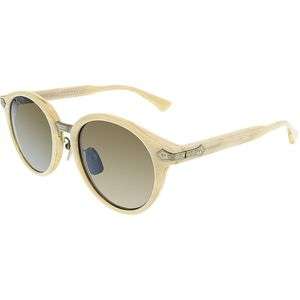 Gucci Anti-reflective GG0066S-002-50 White Round Sunglasses Sunglasses Offers In Usa