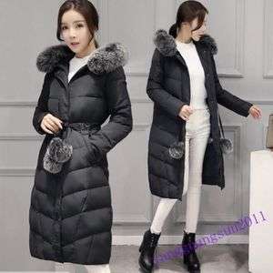 Fashion Women Down Clothes Coat Parka Thick Fur Hooded Zipper Winter Slim Fit Sz  2017 Black Friday Deals.