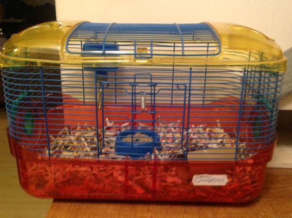 Hamster cage $20.00 (Nw)